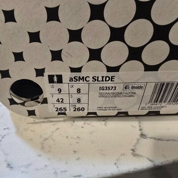 Women's Adidas x Stella McCartney Slide 'Lime Green' IG3573 SIZE 9 MULE NEW - Picture 10 of 10